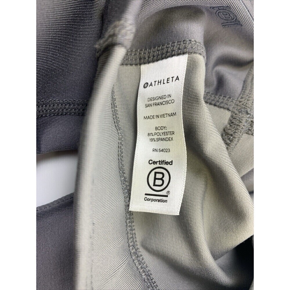 BOGO Athleta Spar Colorblock 7/8 Tight Leggings Silver Bell 405455 Womens M Tall - Picture 10 of 13